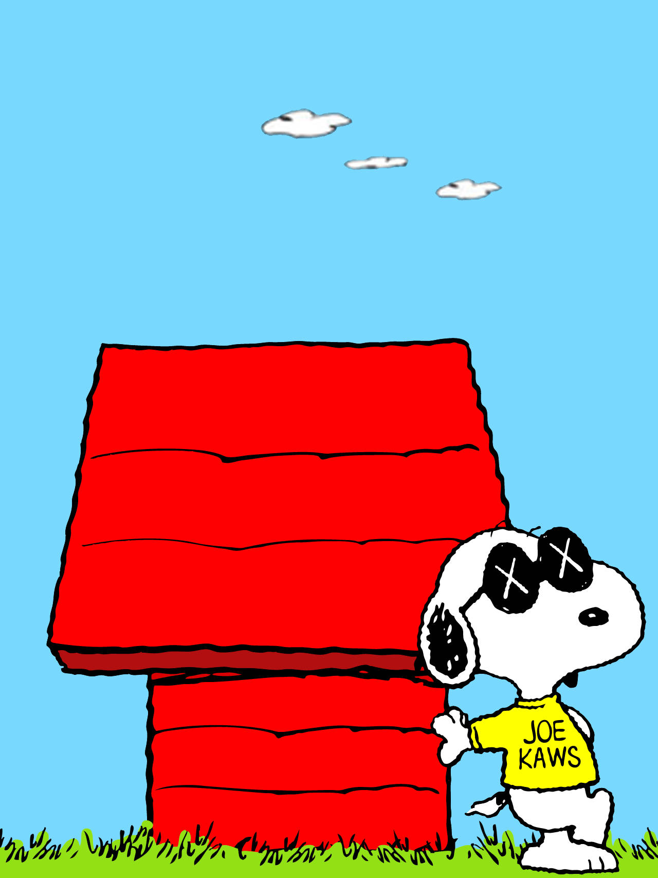 Uniqlo And Snoopy Collaboration Background