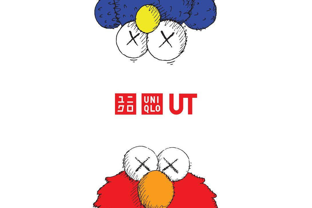 Uniqlo Elmo And Cookie Monster Background