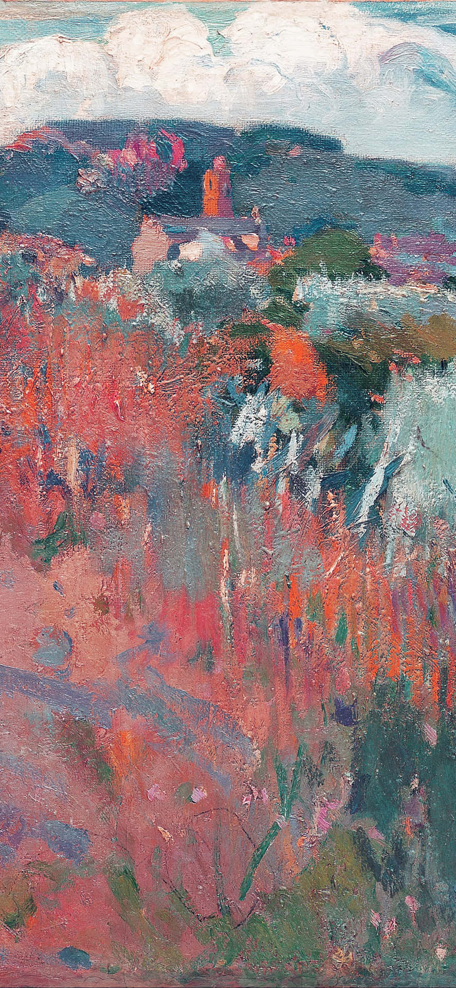 Unique Abstract Watercolor Painting For Iphone