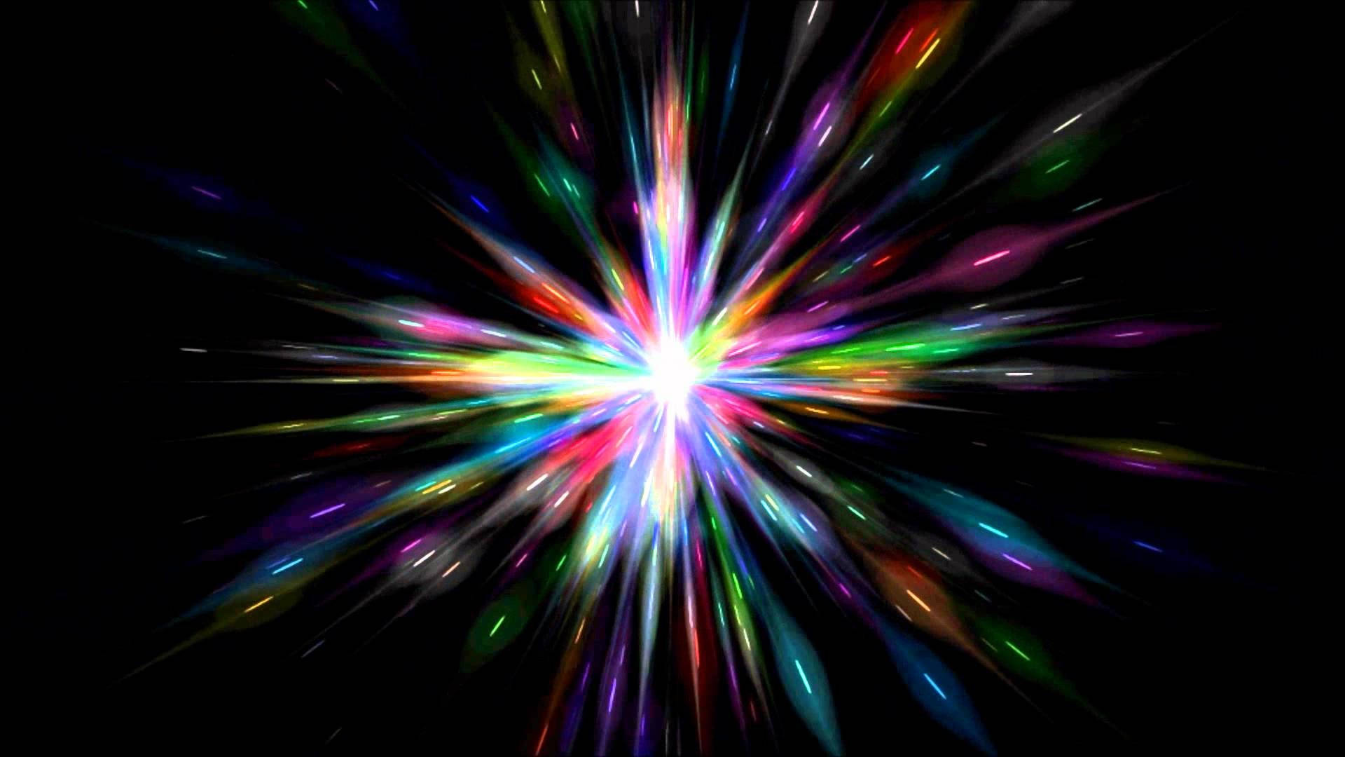 Unique Colorful Shining Star Background
