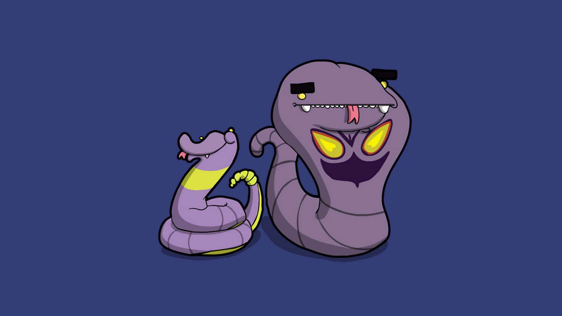Unique Ekans And Arbok Graphics Background