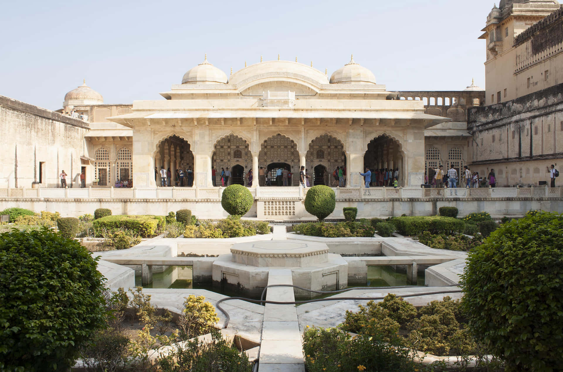 Unique Garden In Amer Fort