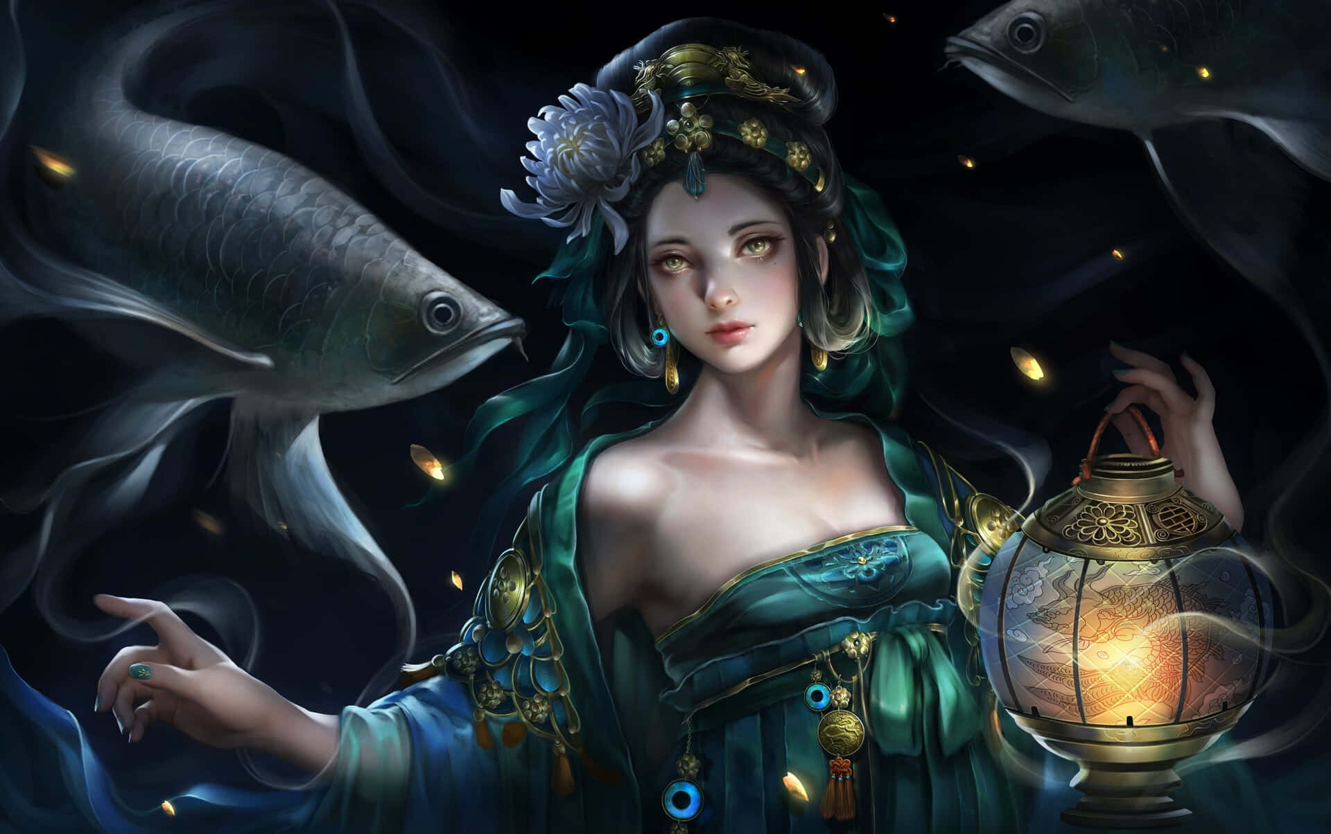 Unique Pisces 1920 X 1204 Background