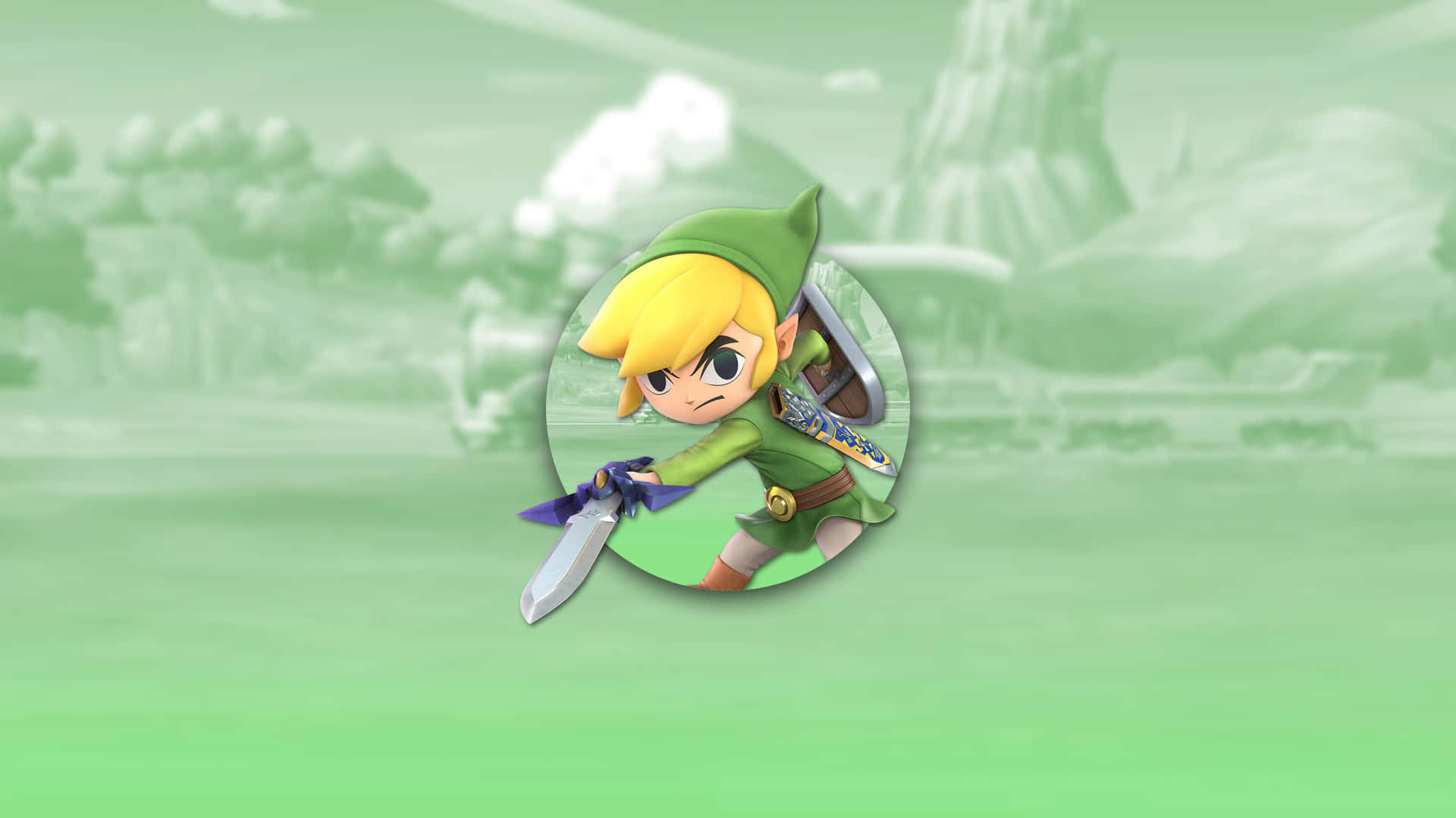 Unite Hyrule With The Legendary Toon Link Background