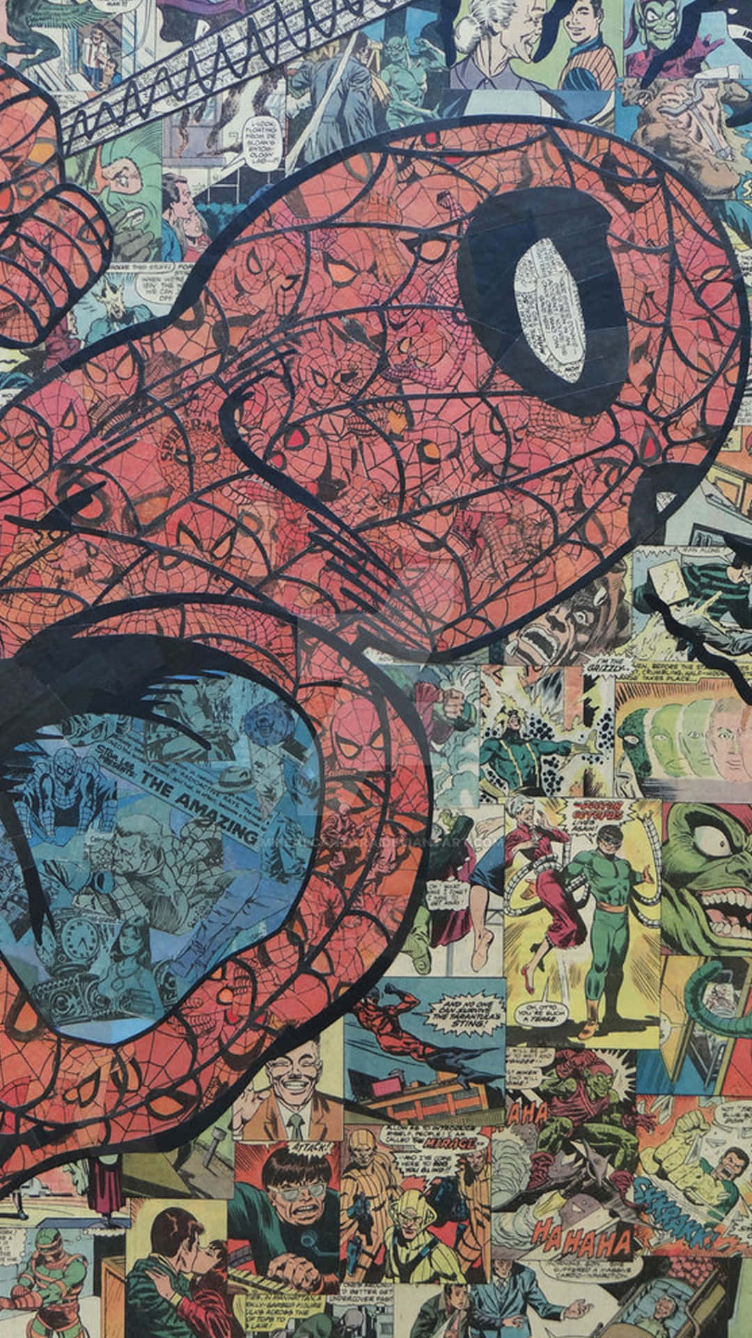Unite The Worlds Of Marvel And Dc With This Awesome Marvel And Dc Iphone Background