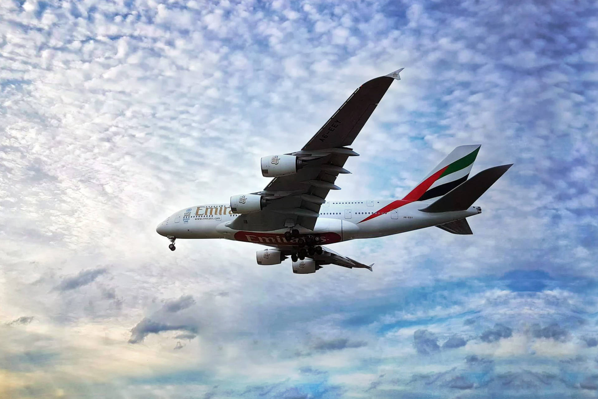 United Arab Emirates Airline Background