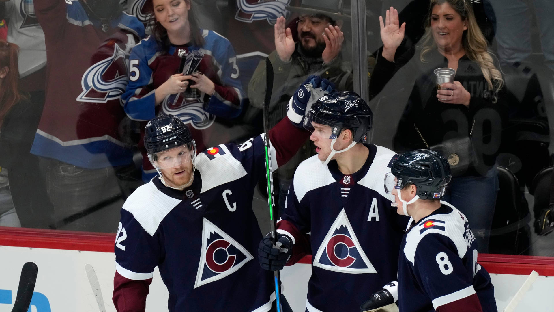 United Colorado Avalanche Gabriel Landeskog Background