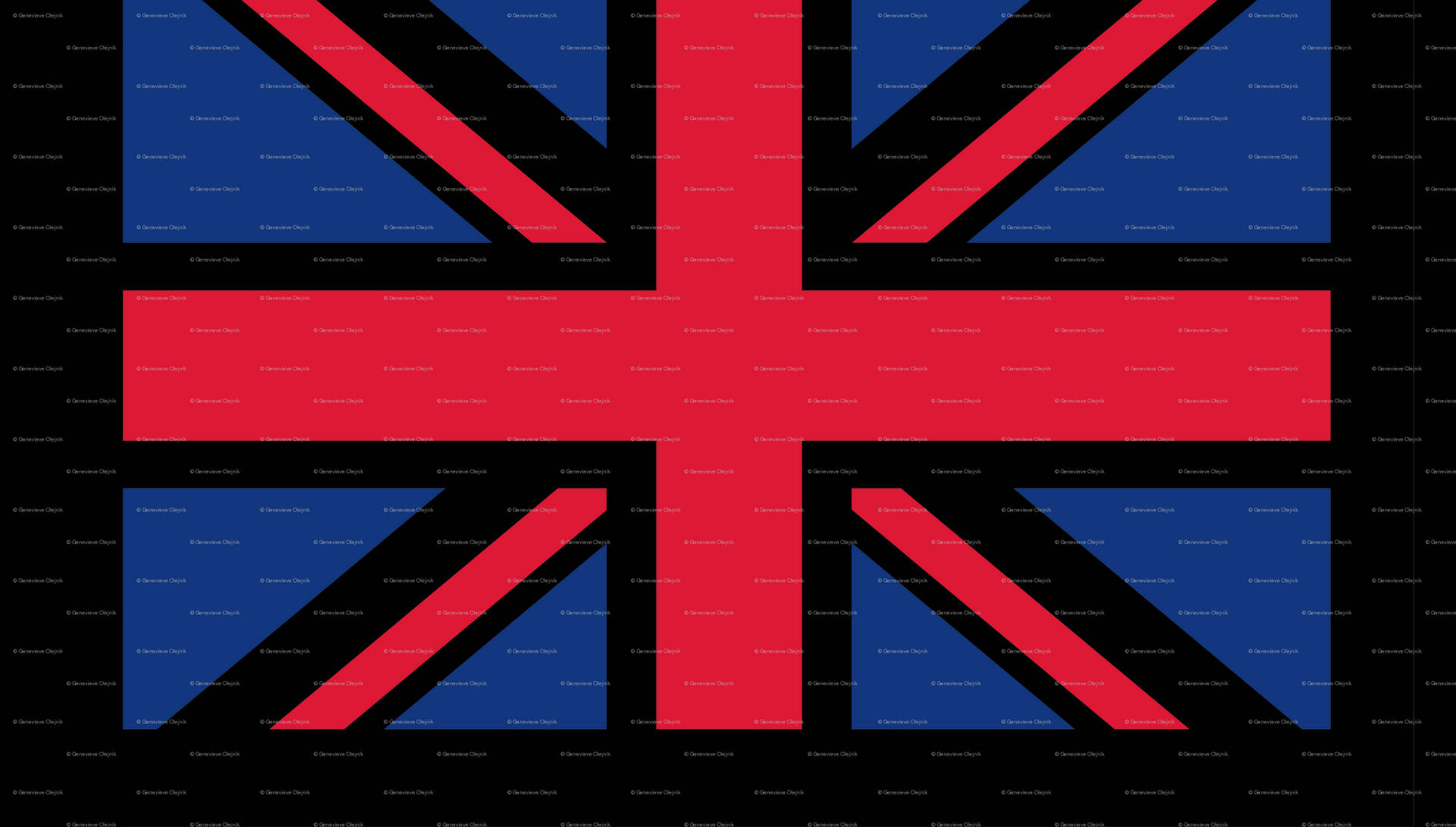 United Kingdom Flag On White Background Background