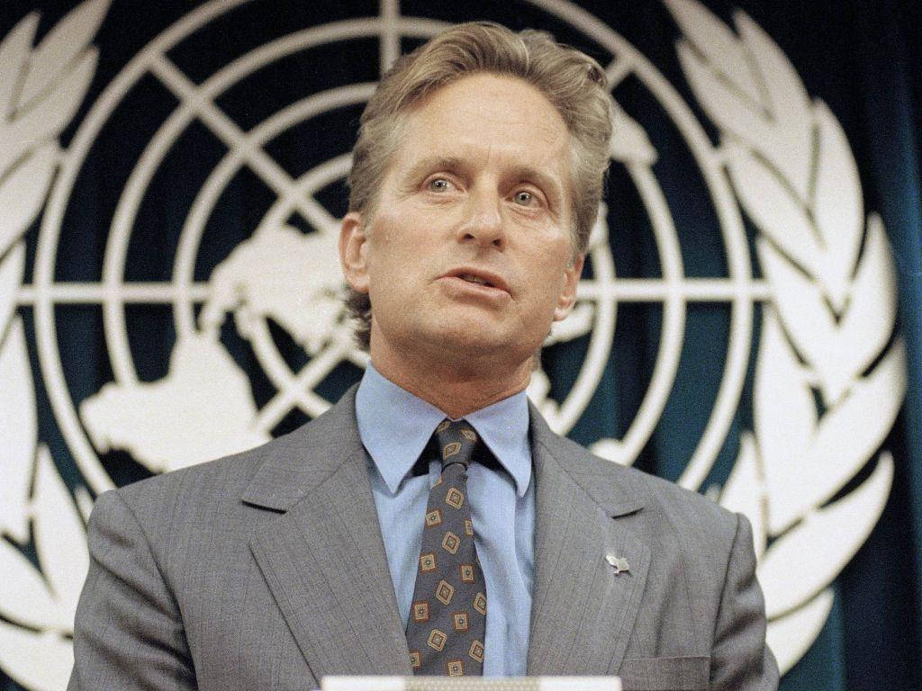 United Nations Michael Douglas Background