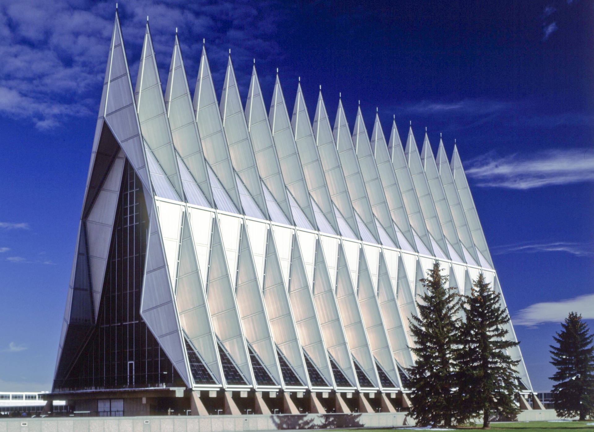 United States Air Force Academy Cadet Chapel Background