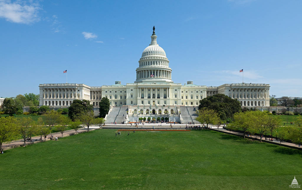 United States Capitol Grounds Background