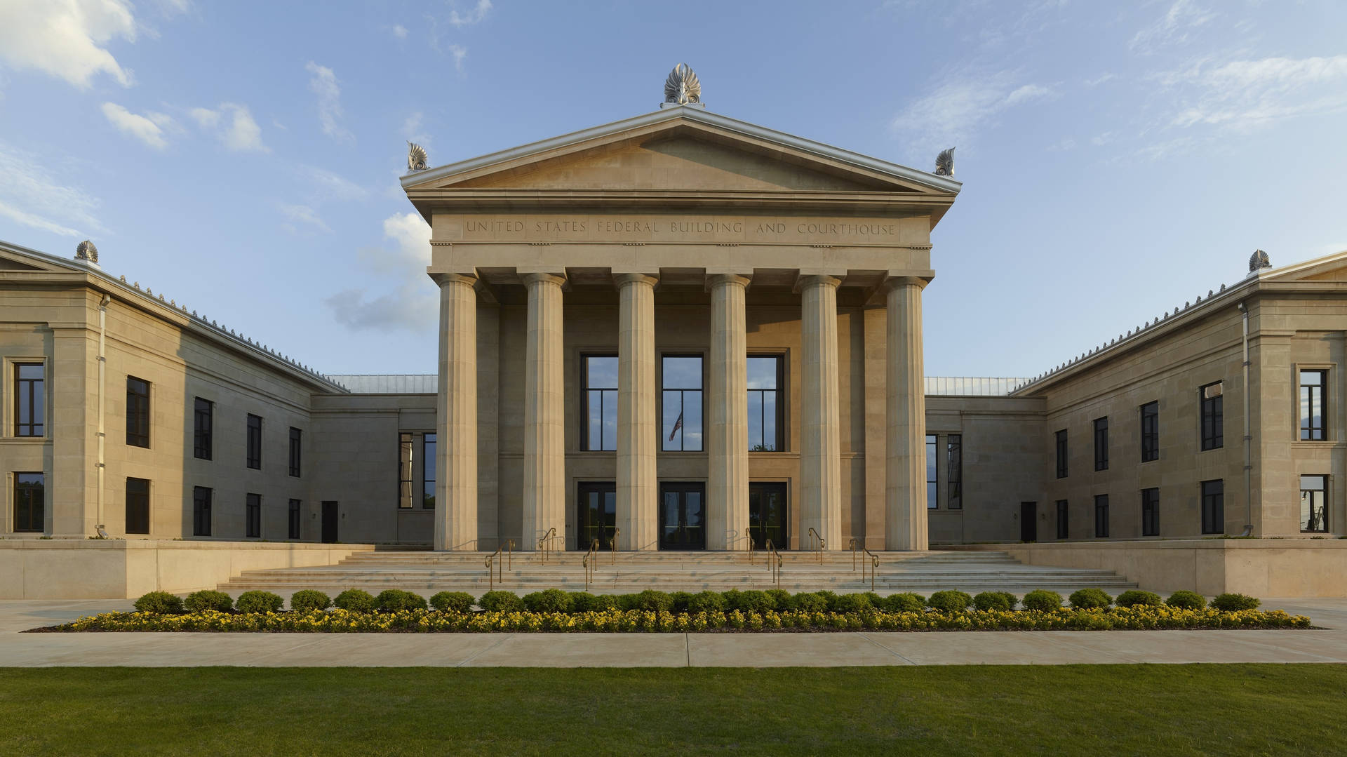 United States Federal Building & Courthouse Background