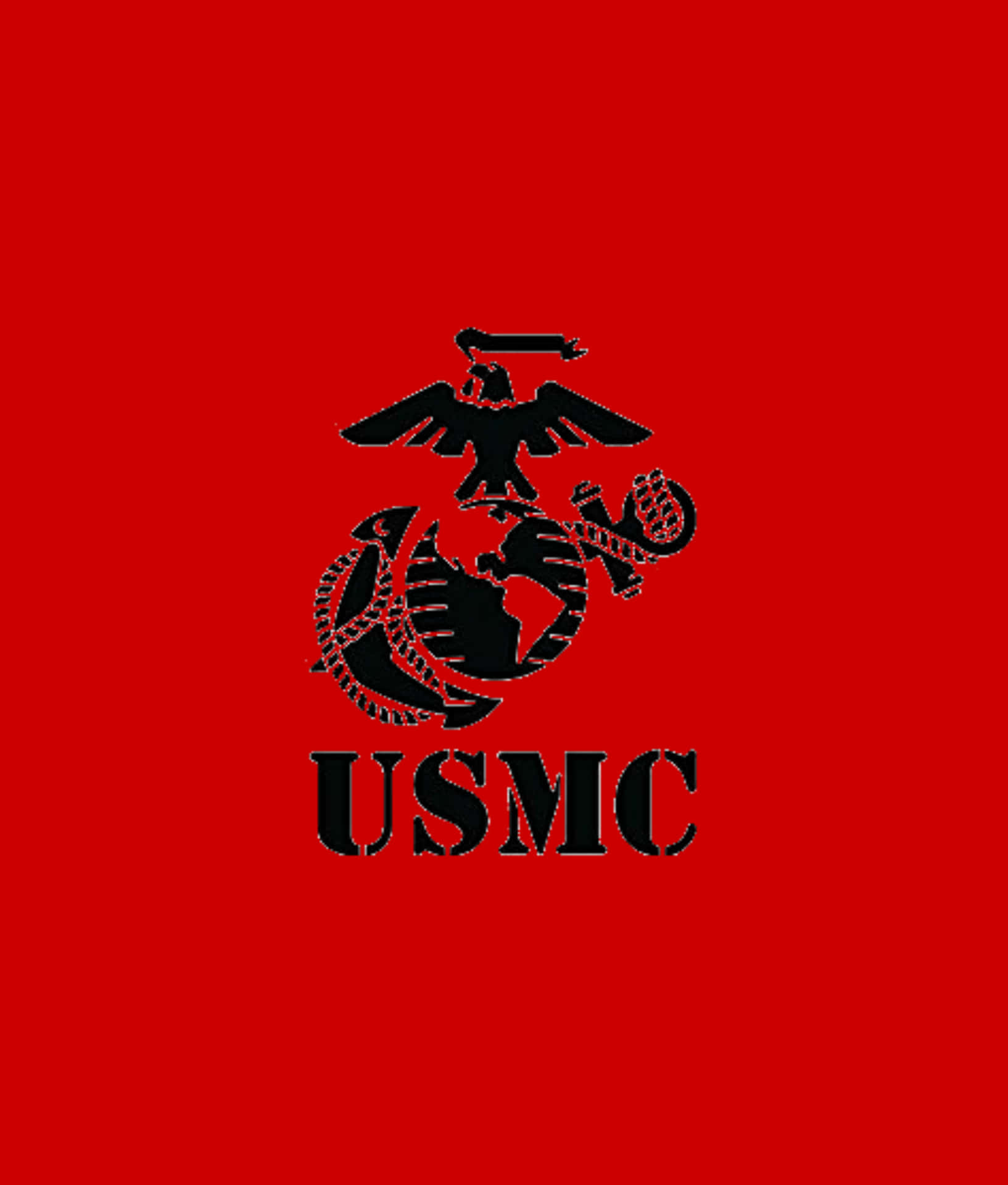 United States Marine Corps Bravely Serving The Nation Background
