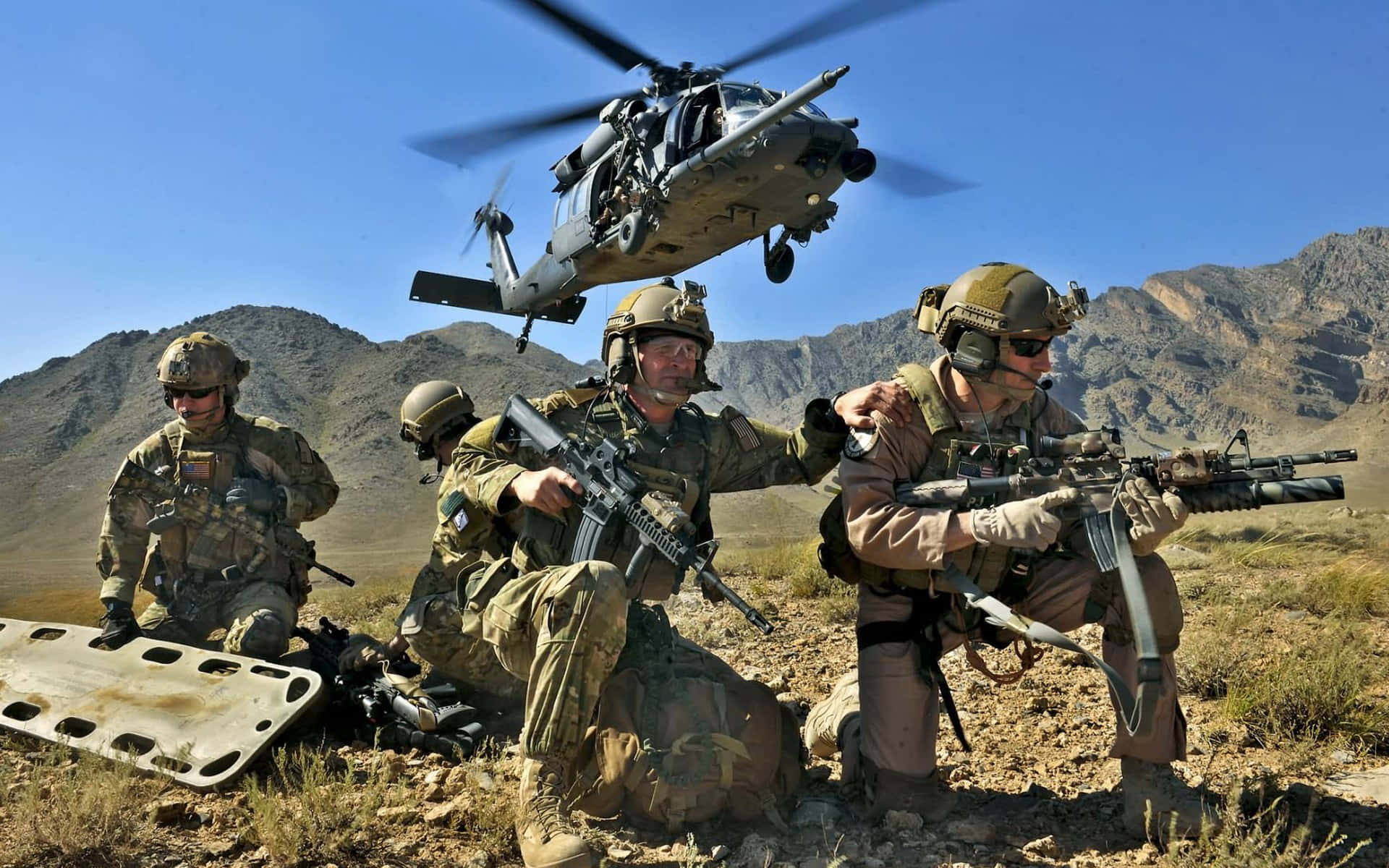 United States Military 1920 X 1200 Background