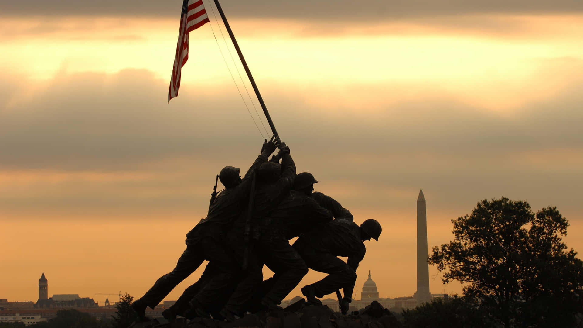 United States Military Battle Of Iwo Jima Background