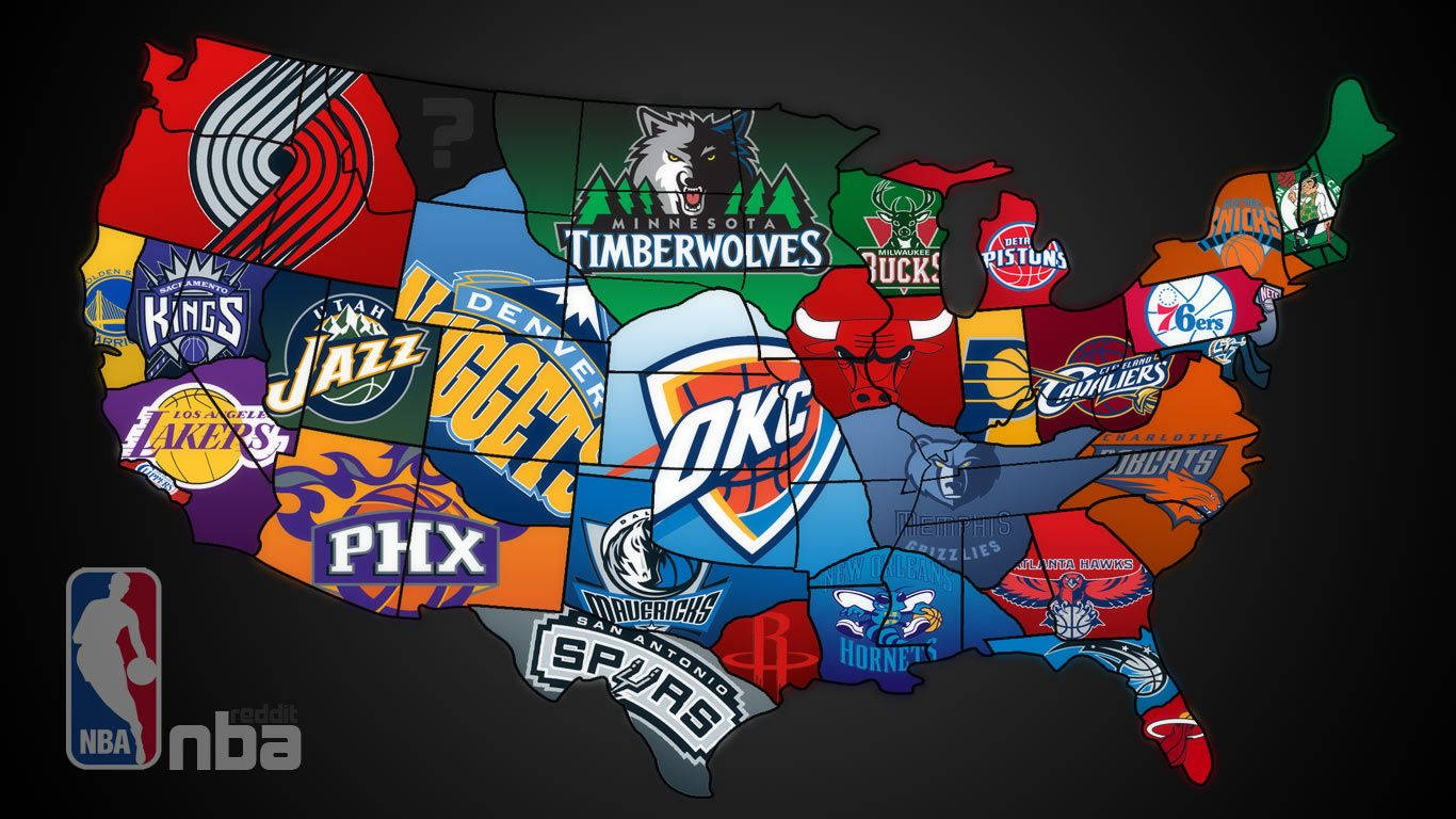 United States Of America Nba Teams Background