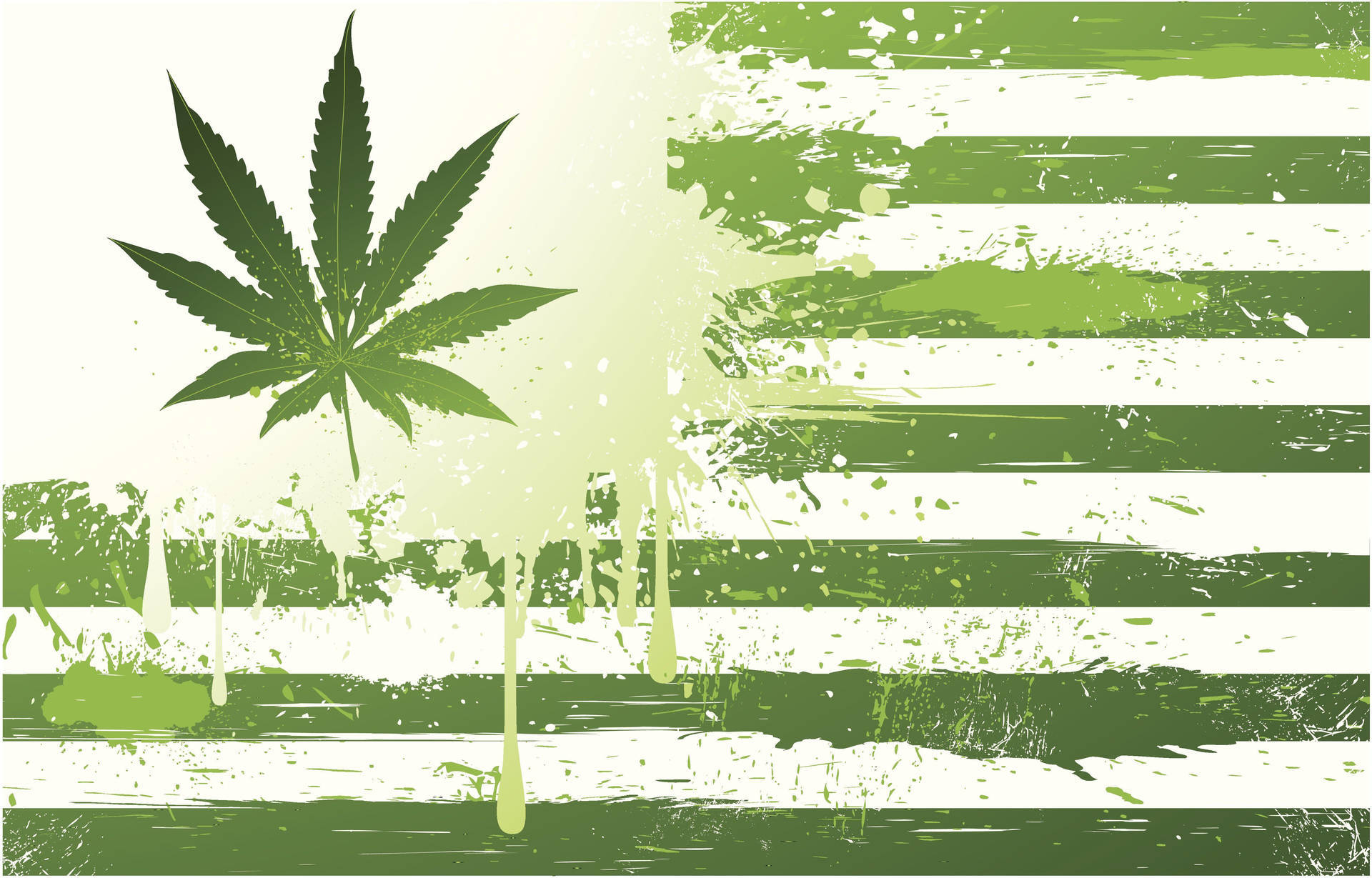 United States Of Weed Aesthetic Background