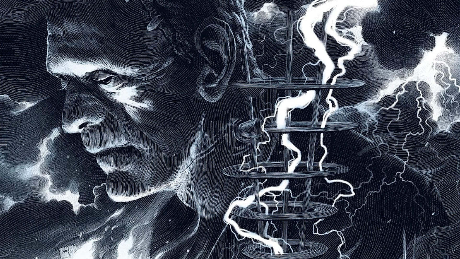 Universal Monsters Victor Frankenstein Background