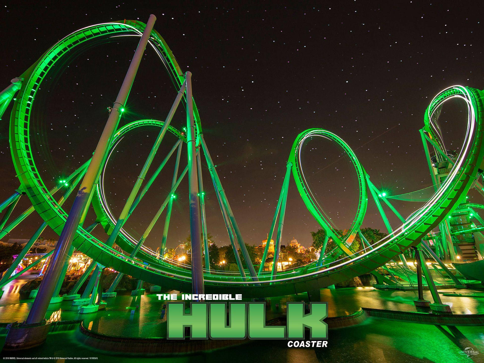 Universal Studios Hulk Coaster