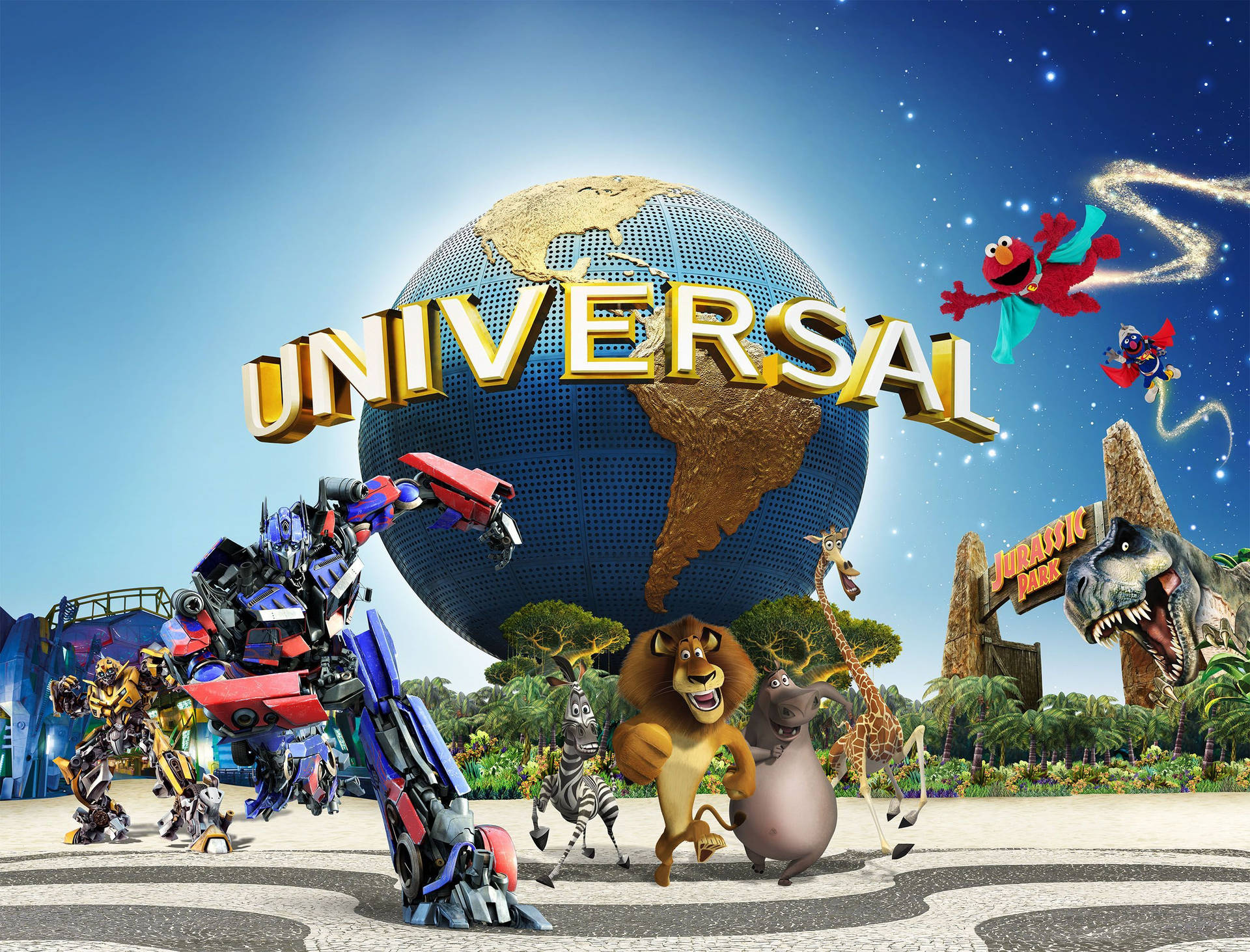 Universal Studios Theme Park Characters