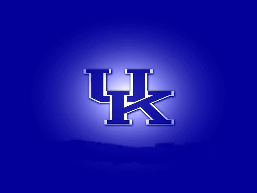 University Kentucky Wildcats Blue Background