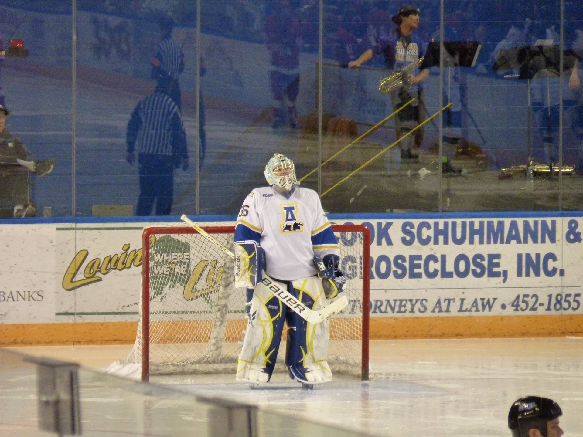 University Of Alaska Fairbanks Ice Hockey Player Background