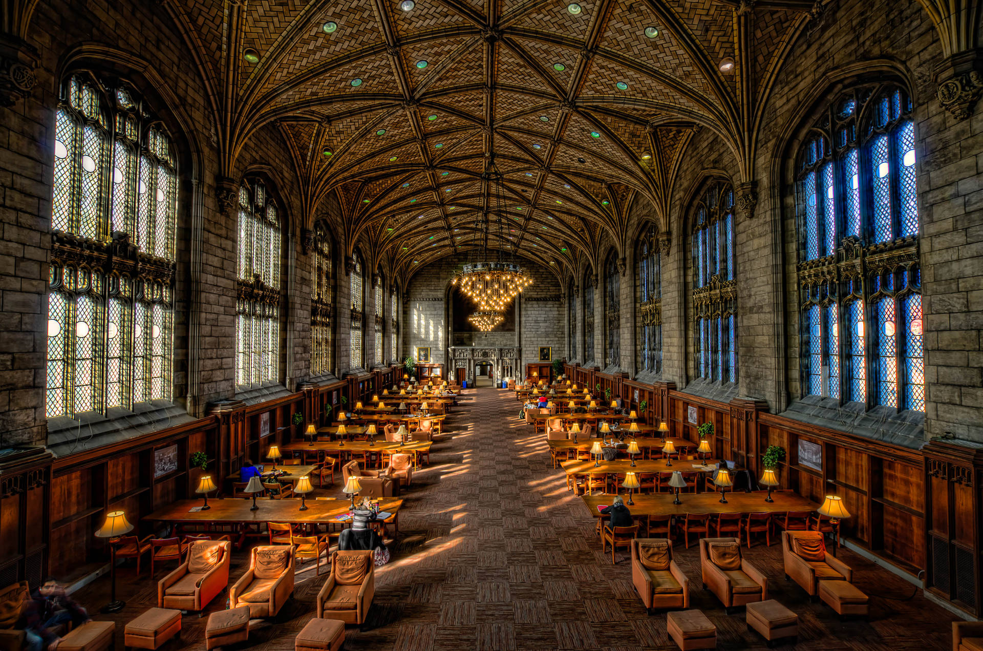 University Of Chicago Library Background