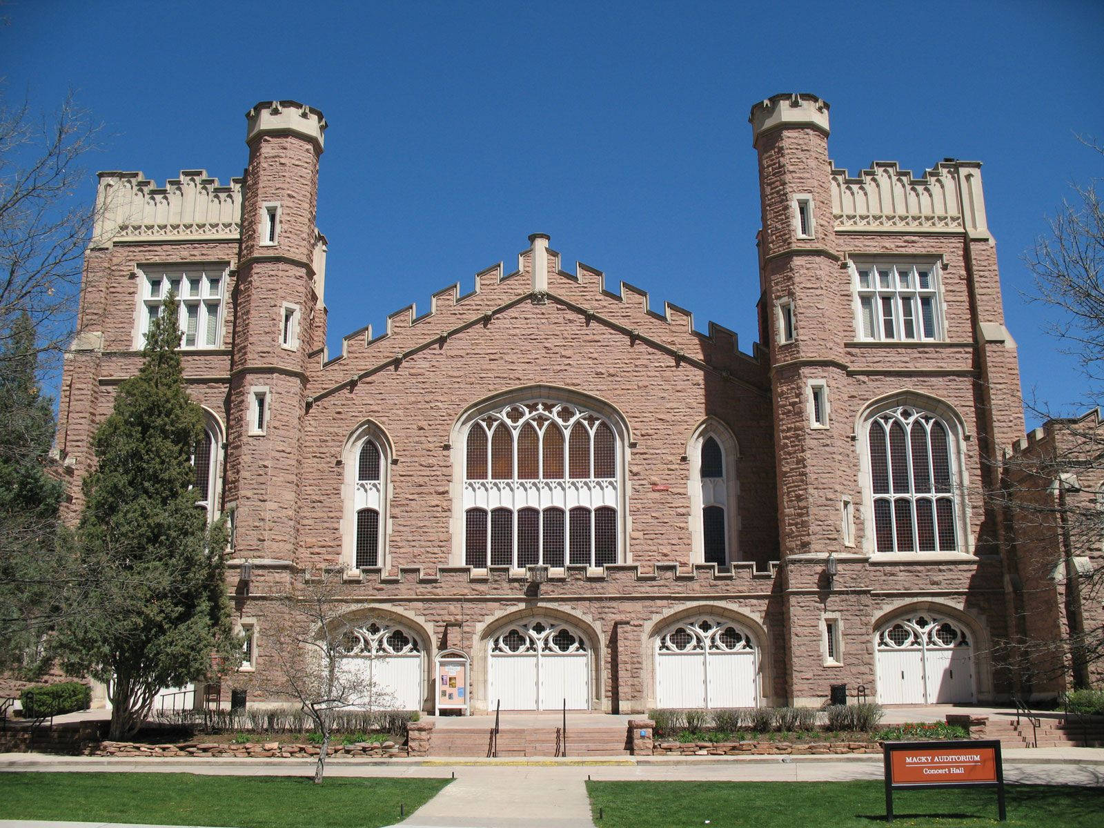 University Of Colorado At Boulder Macky Auditorium Background