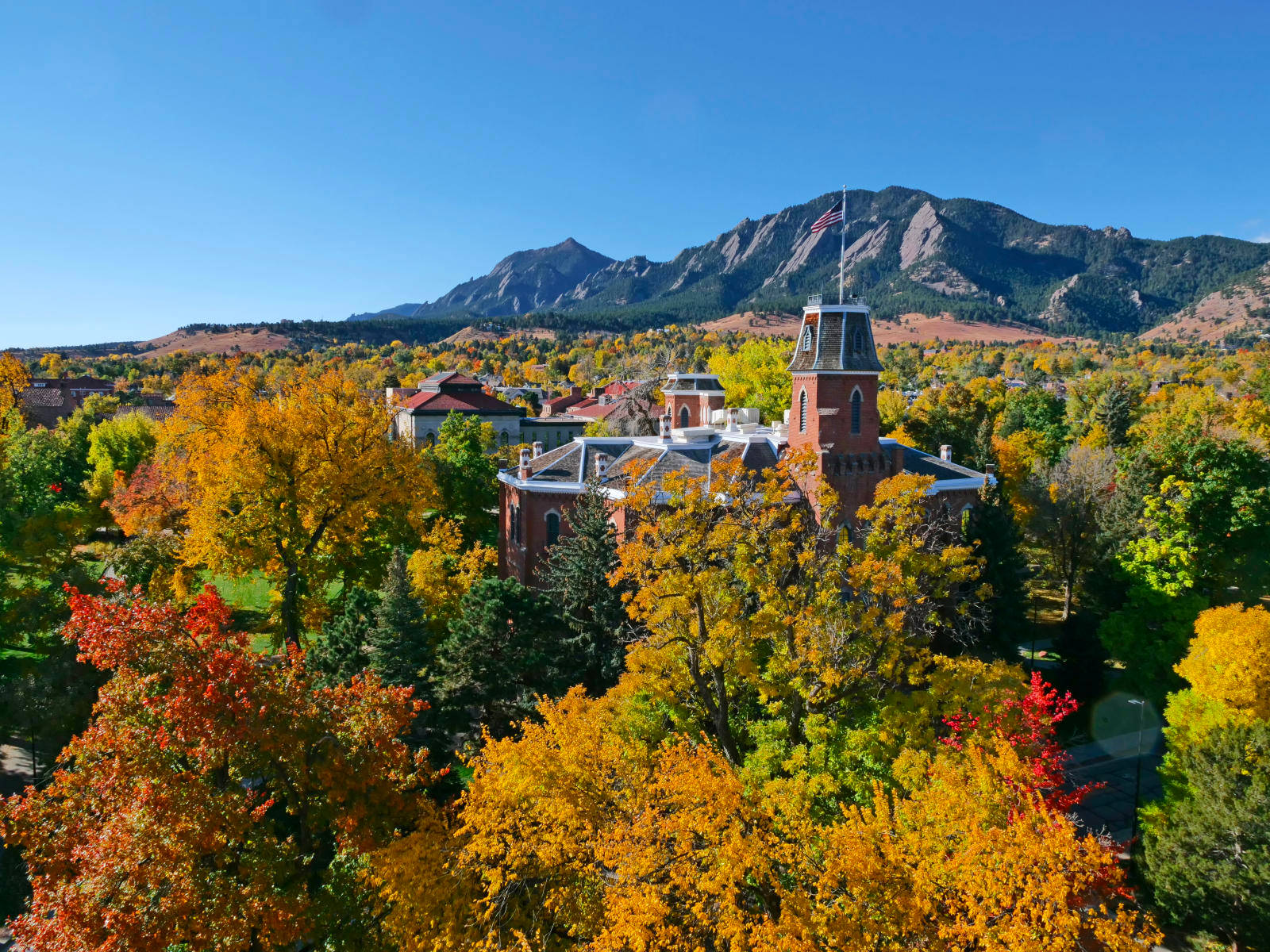 University Of Colorado At Boulder Nature Campus Background