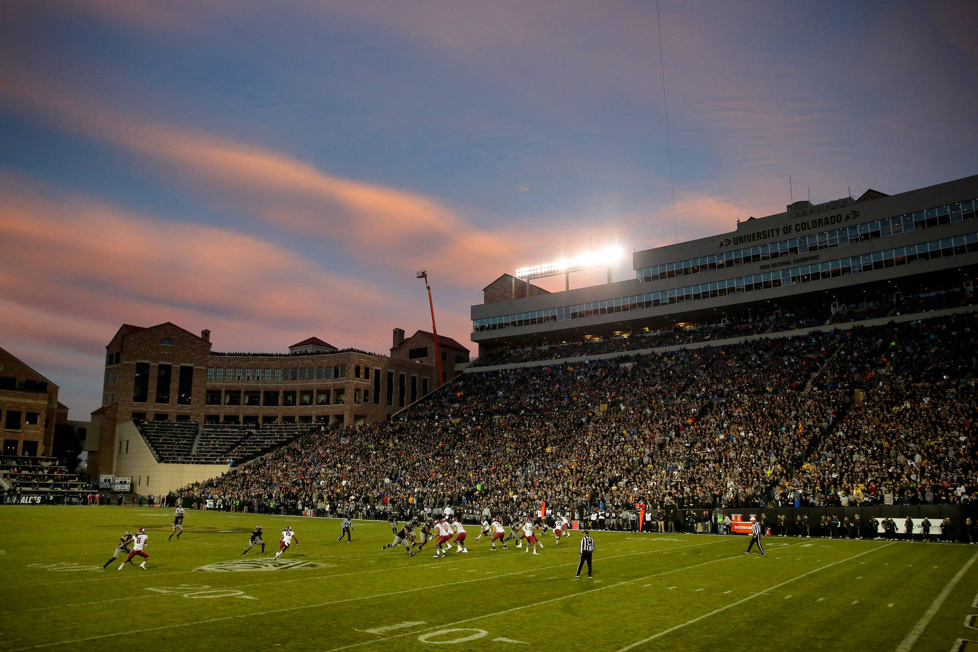 University Of Colorado Football Stadium Background