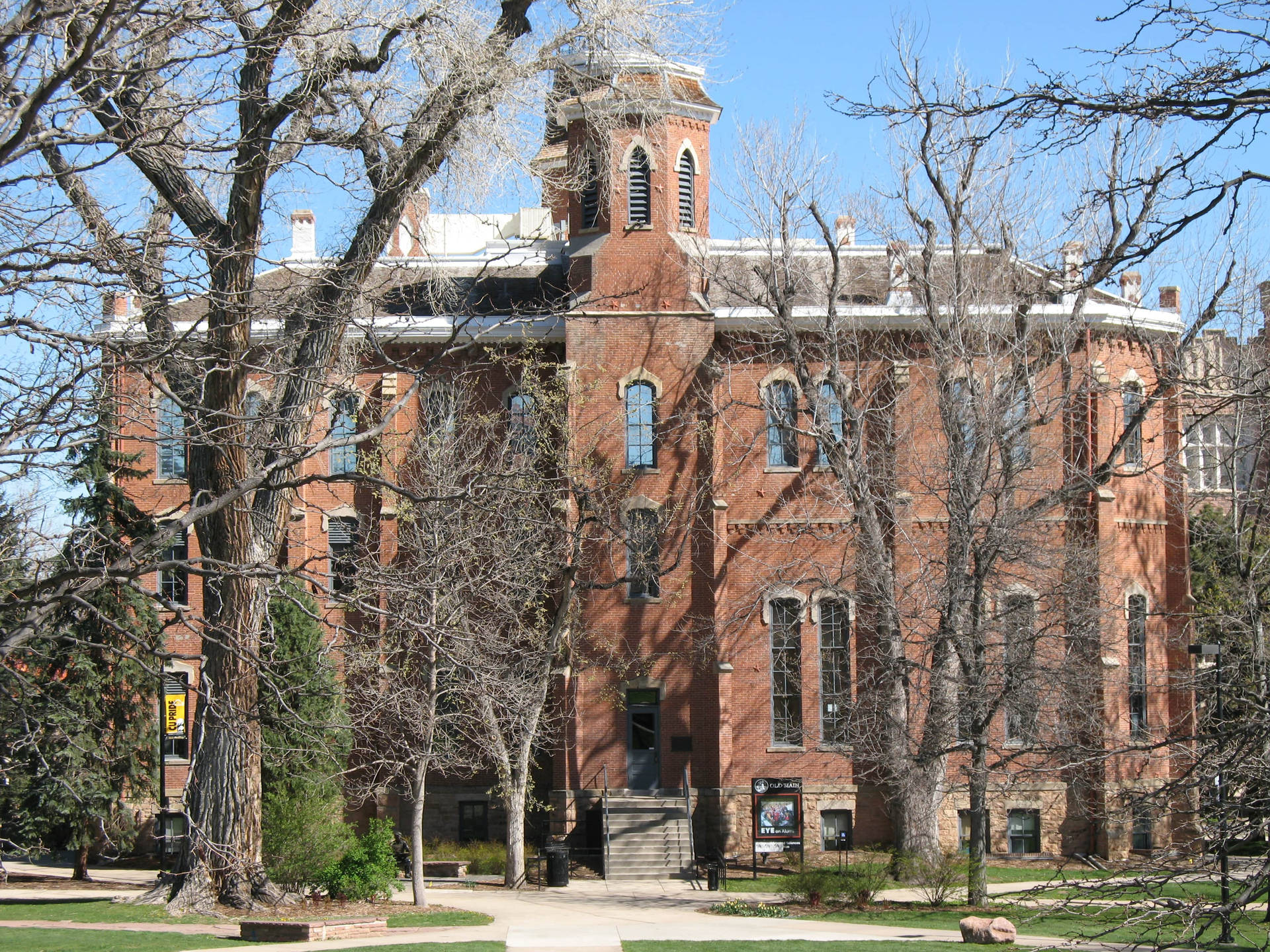 University Of Colorado Old Main Chapel Background