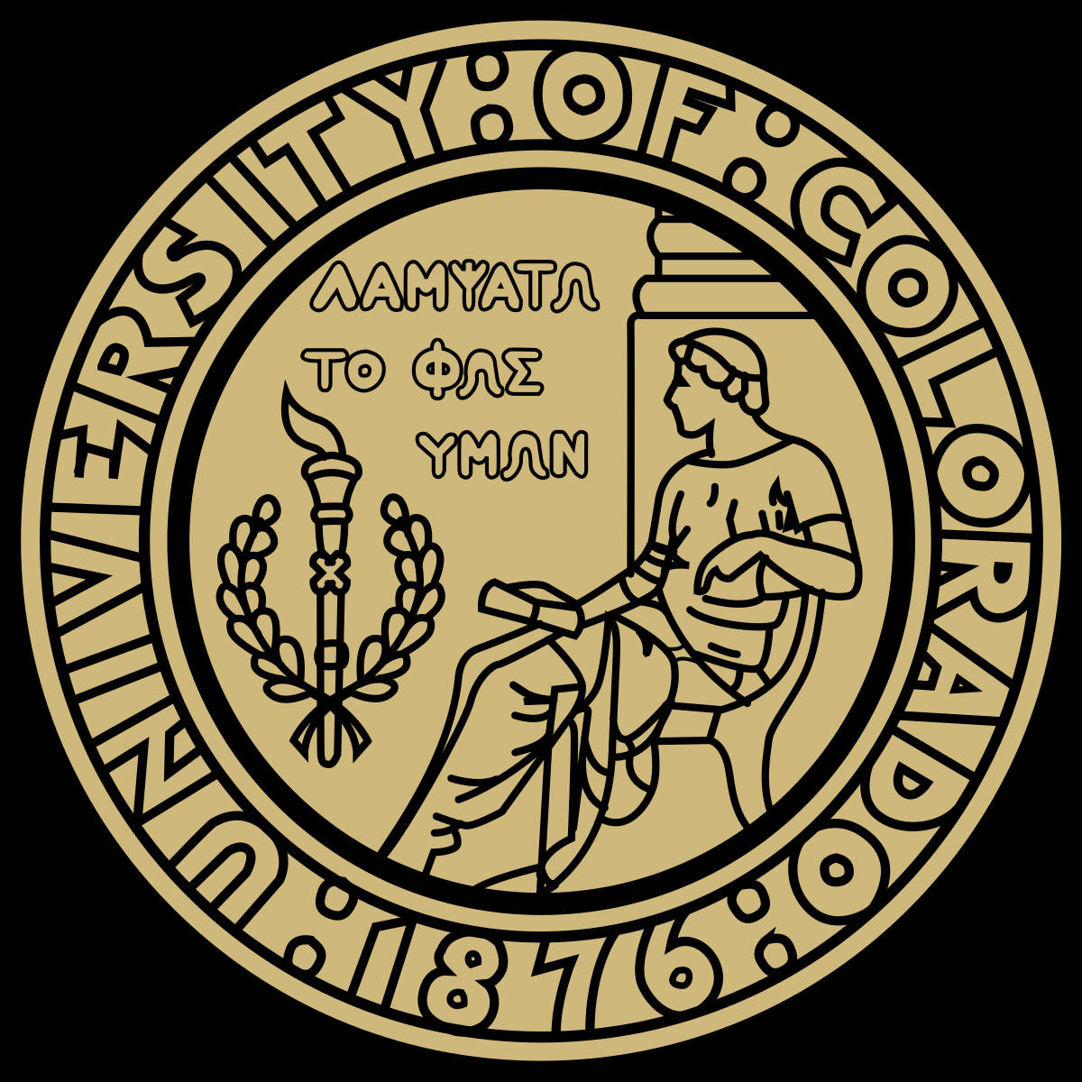 University Of Colorado School Seal Background