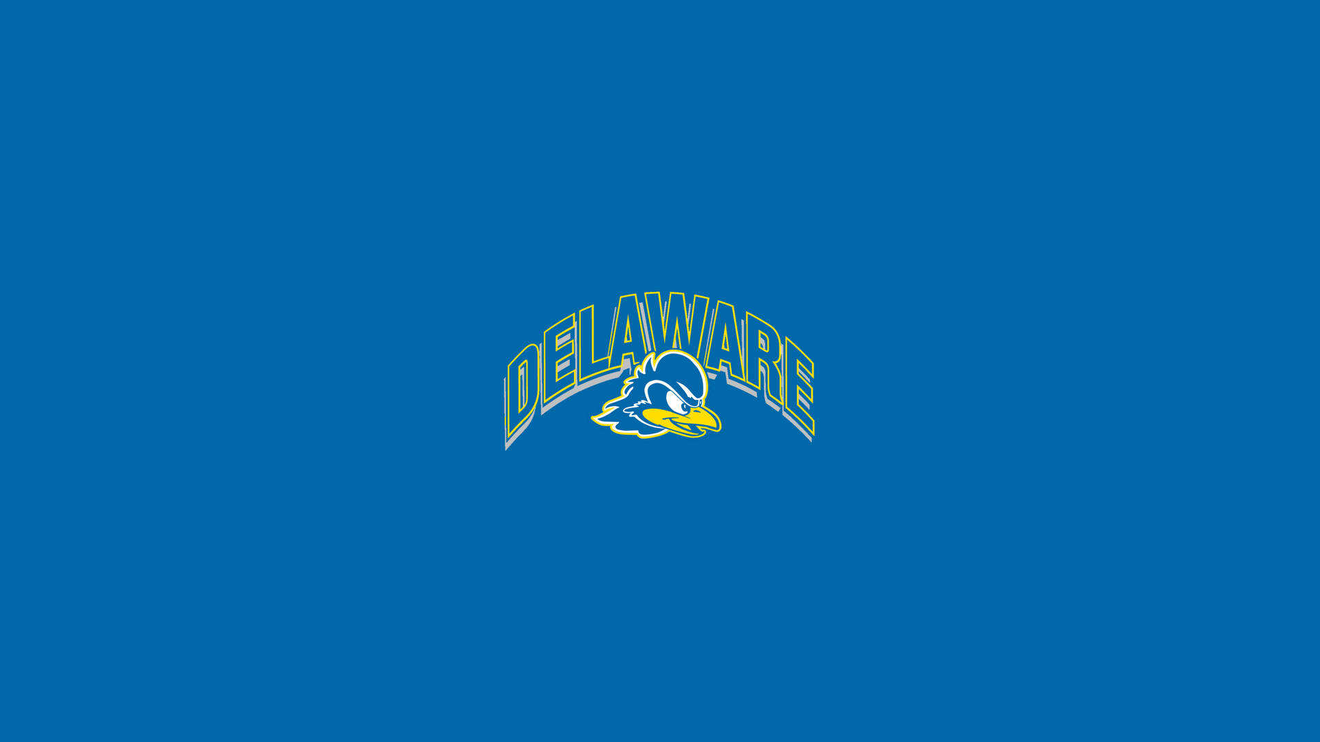 University Of Delaware's Iconic Emblem Background