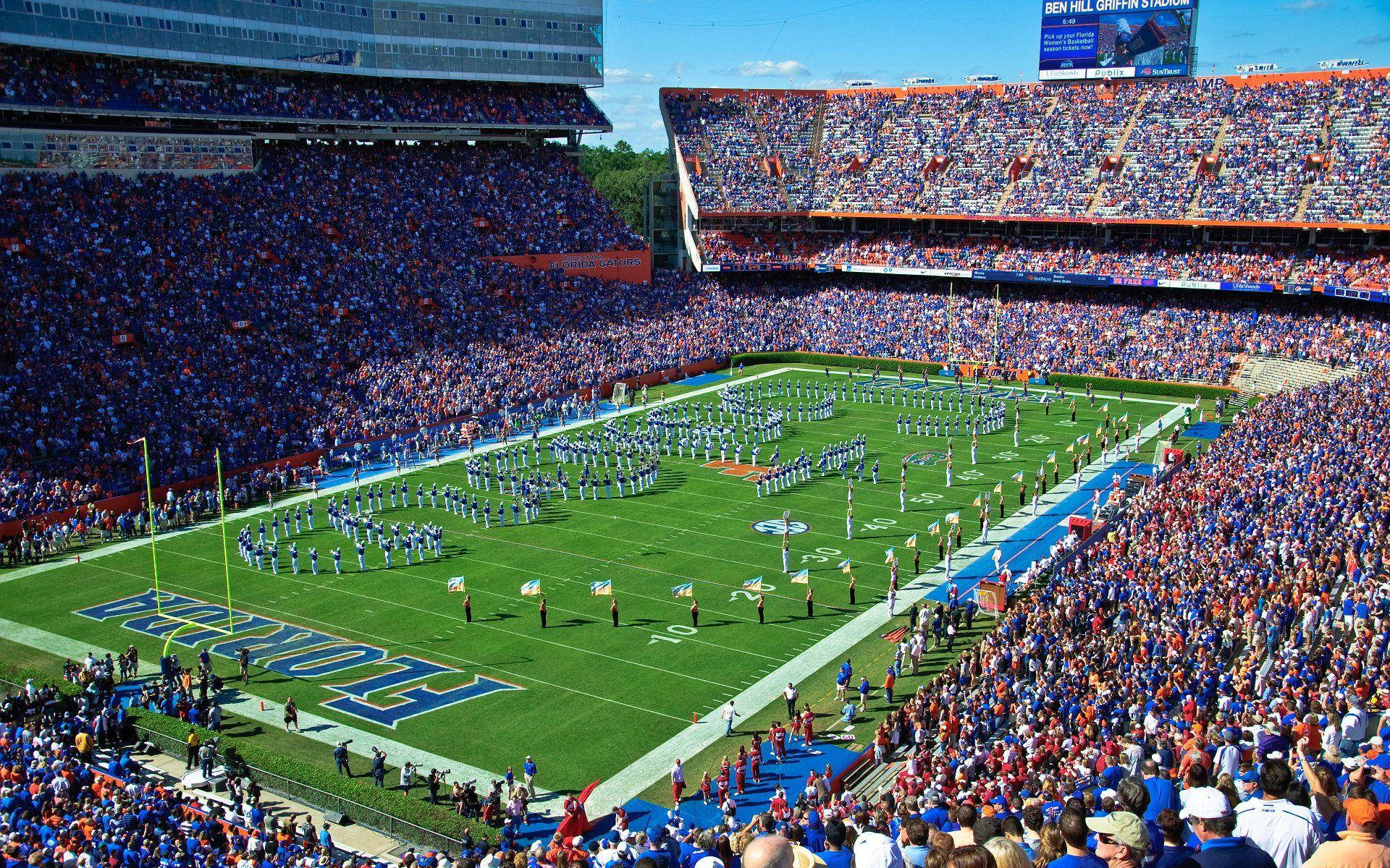 University Of Florida Football Stadium Background