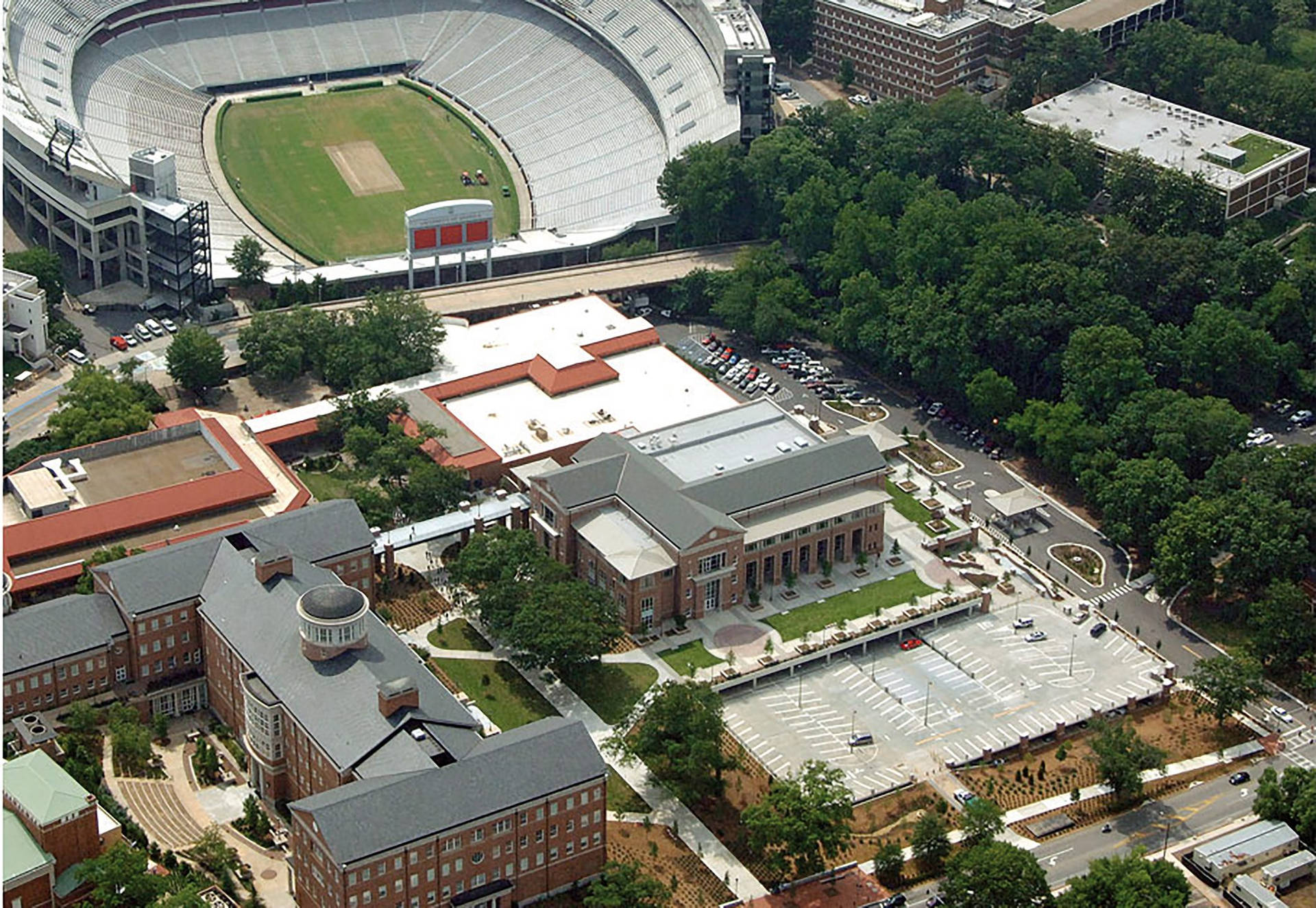 University Of Georgia Overhead Photo