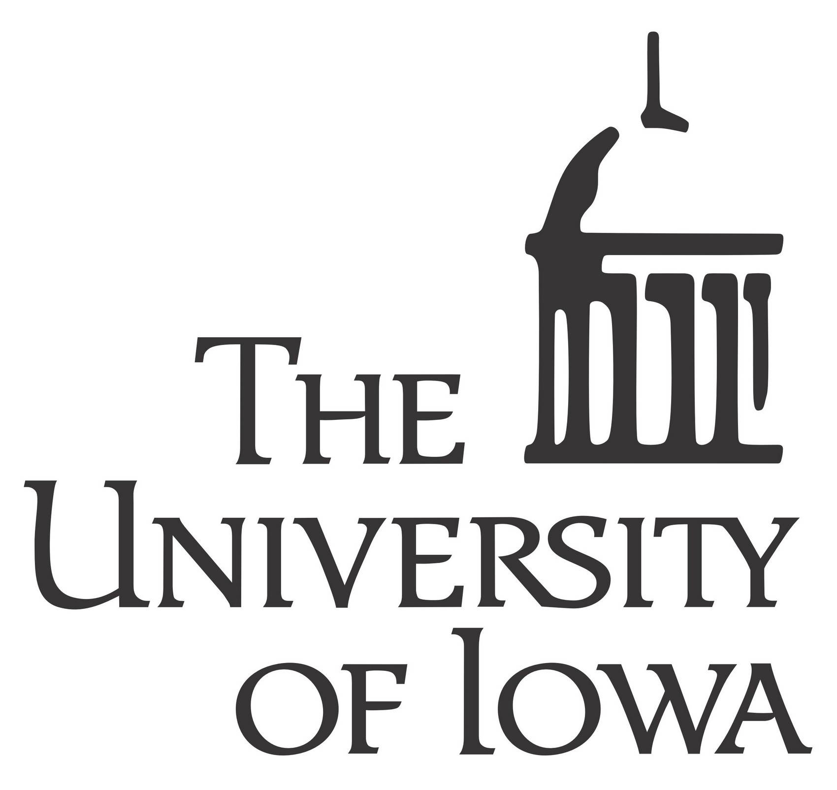 University Of Iowa School Logo Background