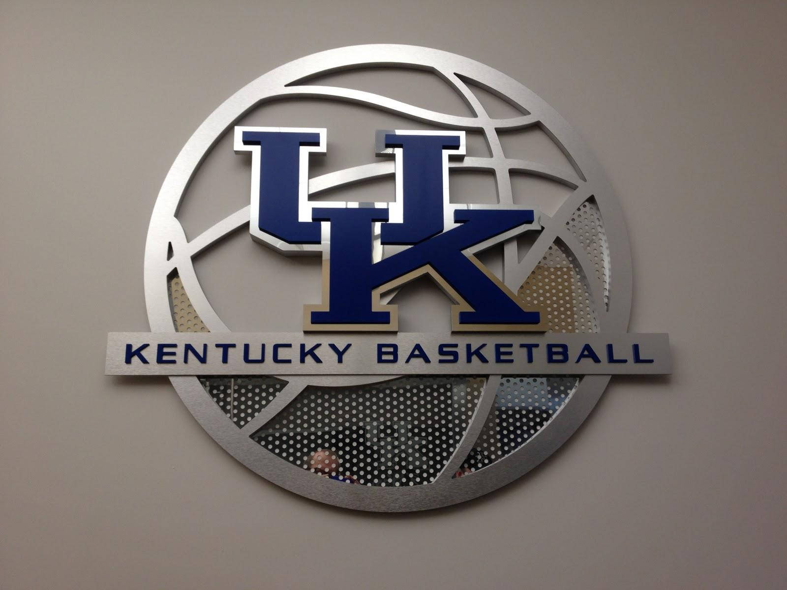 University Of Kentucky Basketball Signage Background