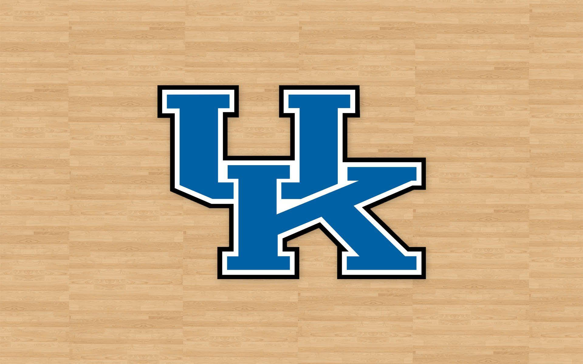University Of Kentucky Logo Wooden Background