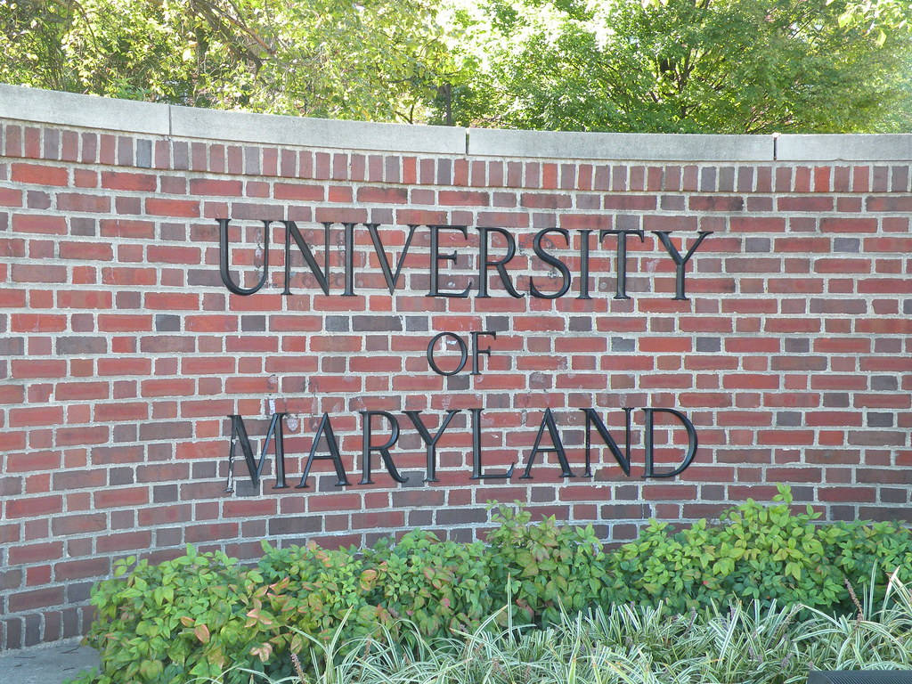 University Of Maryland Name Background