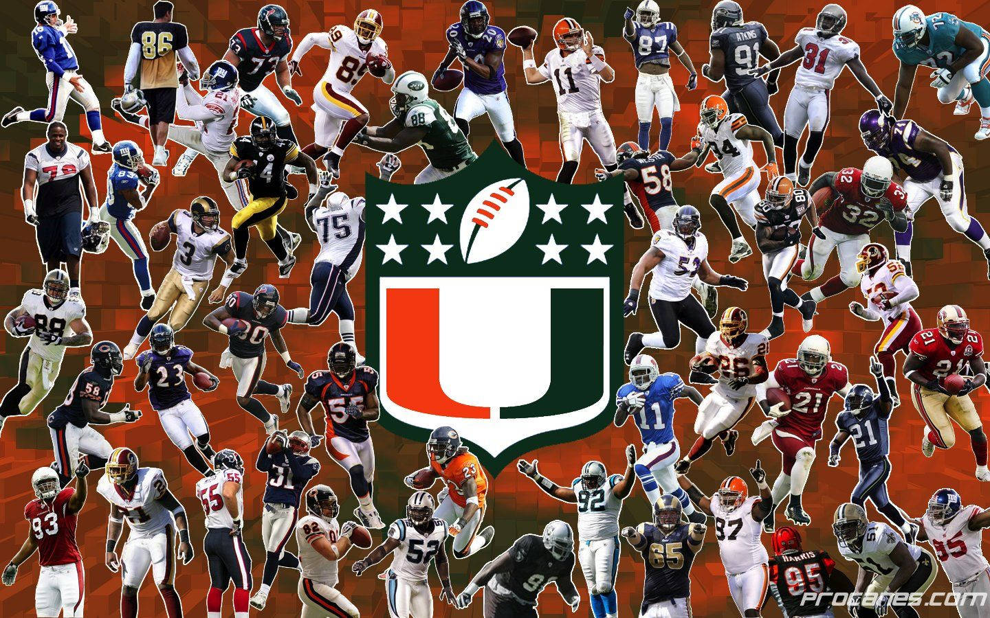 University Of Miami Shield Logo Background