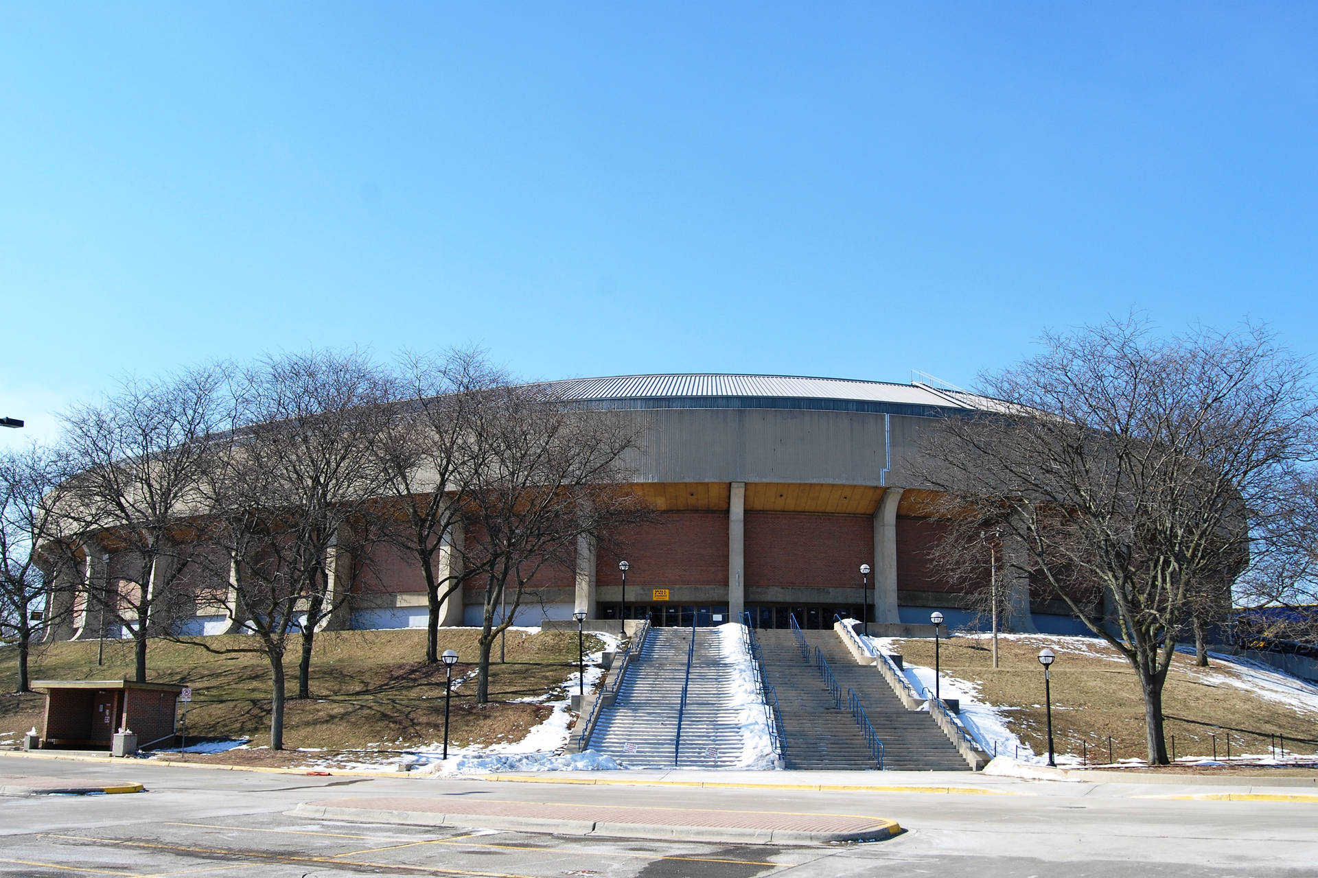 University Of Michigan-ann Arbor Crisler Arena Background