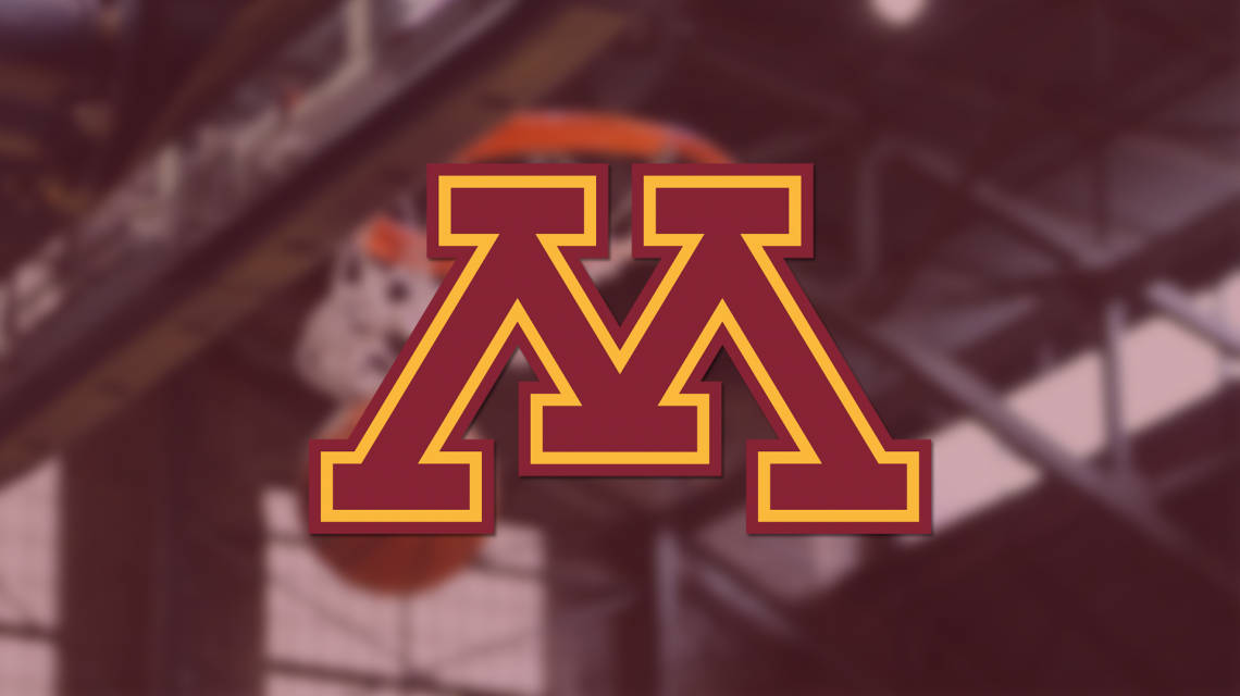 University Of Minnesota Red Emblem Background