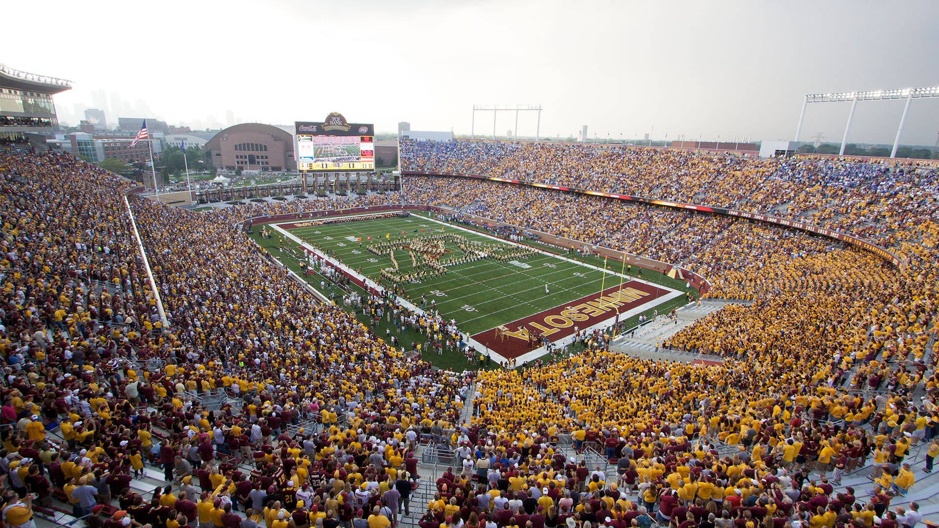 University Of Minnesota Sports Complex Background