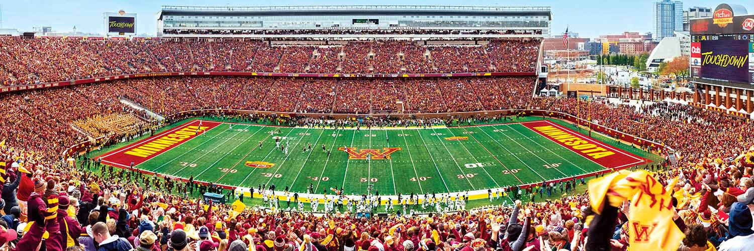 University Of Minnesota Sports Field Background