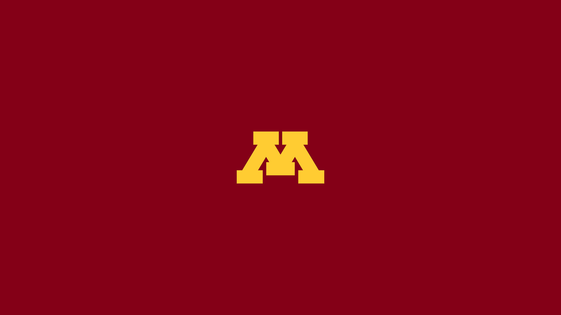 University Of Minnesota Yellow Logo Background