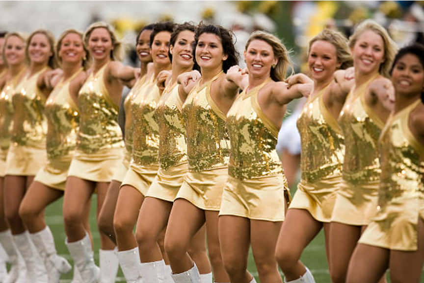 University Of Missouri Dancers Football Game Background