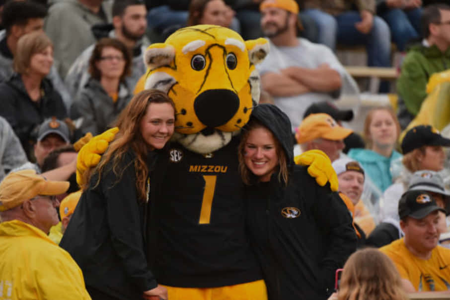 University Of Missouri Truman The Tiger With Two Fans