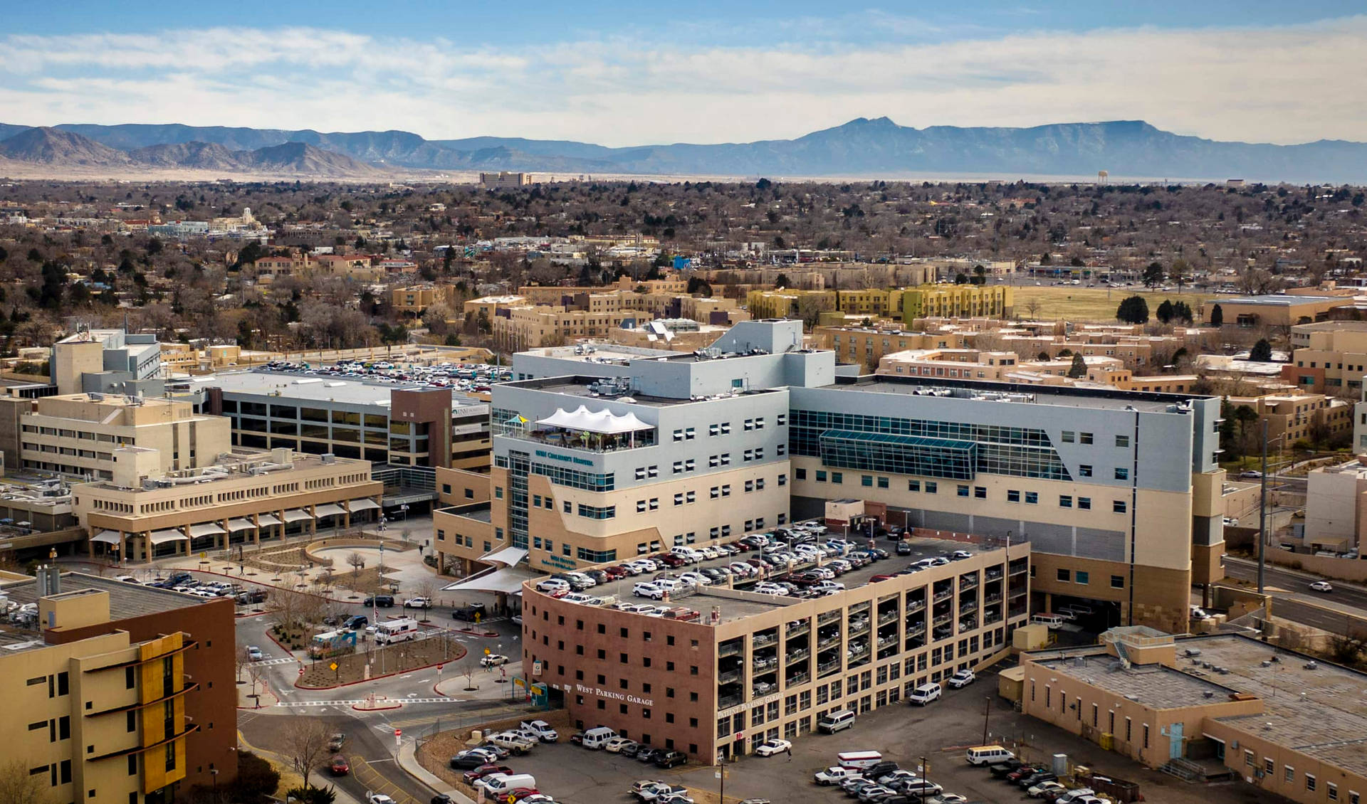 University Of New Mexico Hospital Background