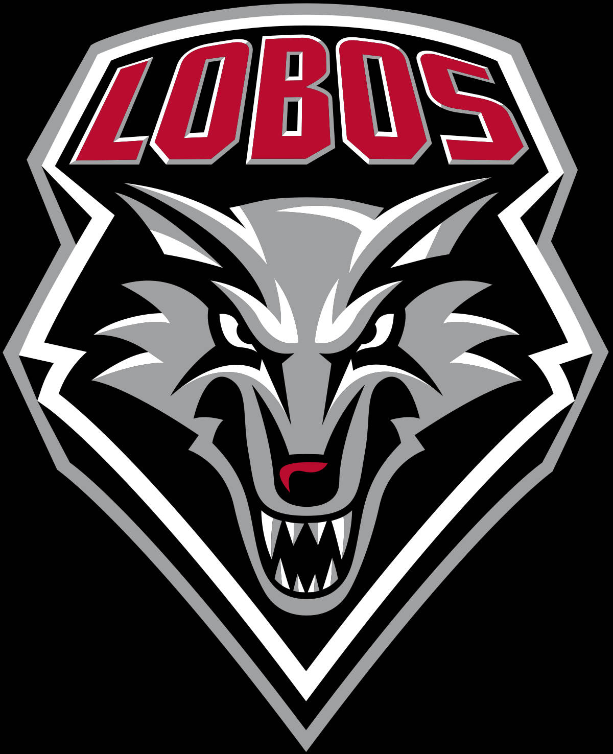 University Of New Mexico Lobos Logo Background