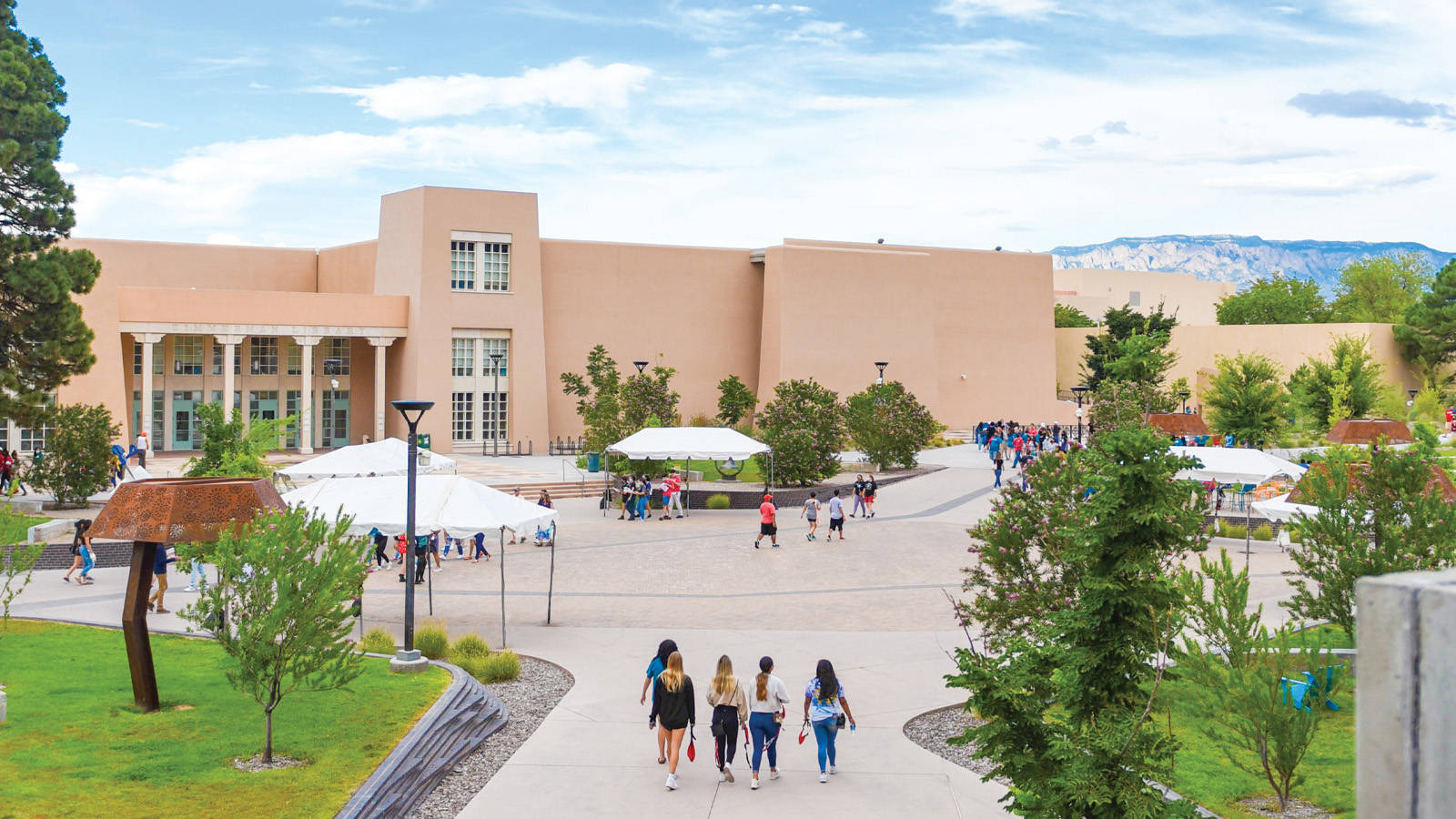 University Of New Mexico Zimmerman Library Background